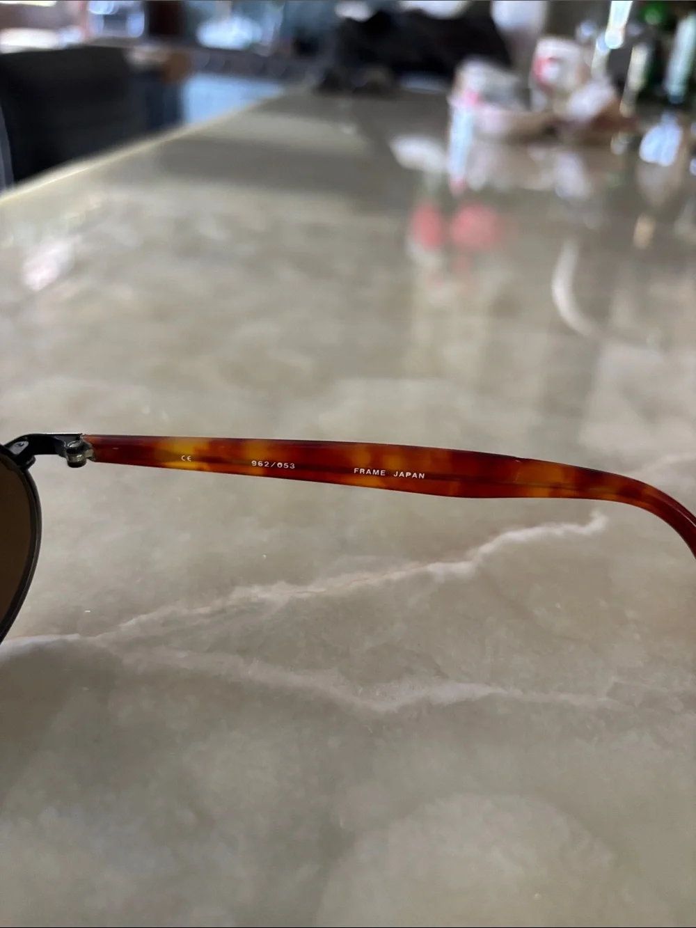 Revo Classic Round Men's Sunglasses in Brown Tortoise